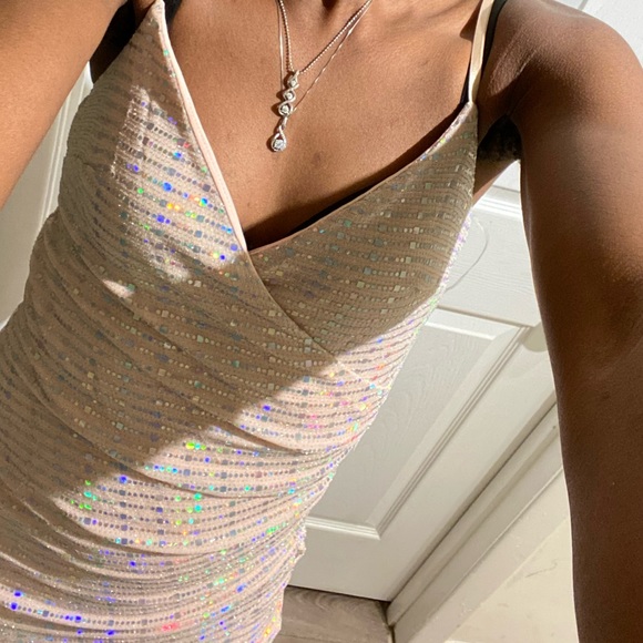 Never worn. Bought for a pageant. Cute but too short for me. - Picture 4 of 4